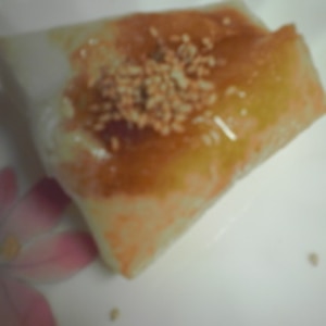❤すりごまたっぷり　砂糖醤油餅❤
